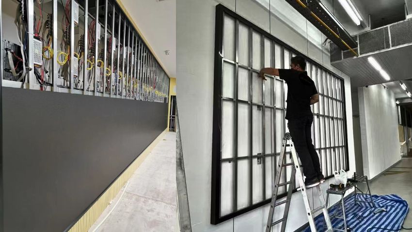 Digital Signage Installation