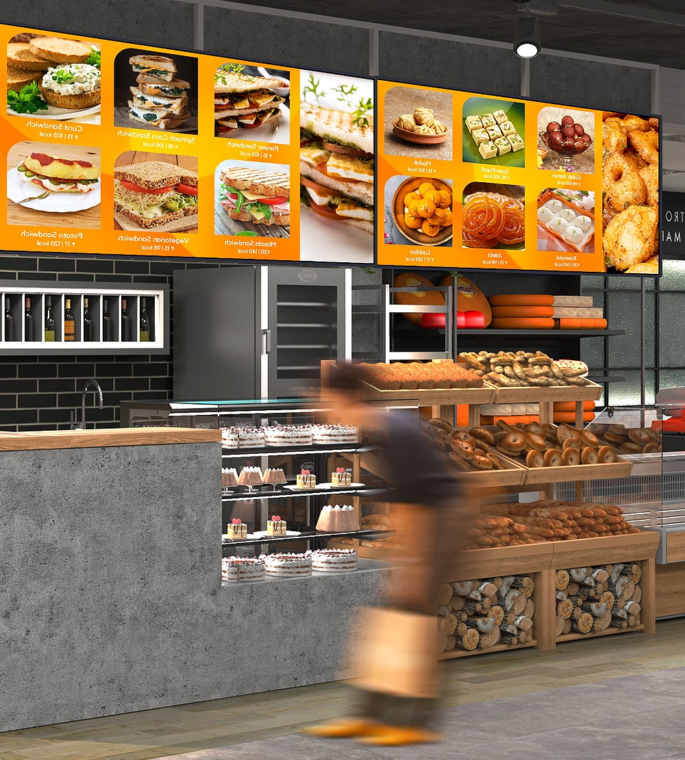 Video Wall Ads